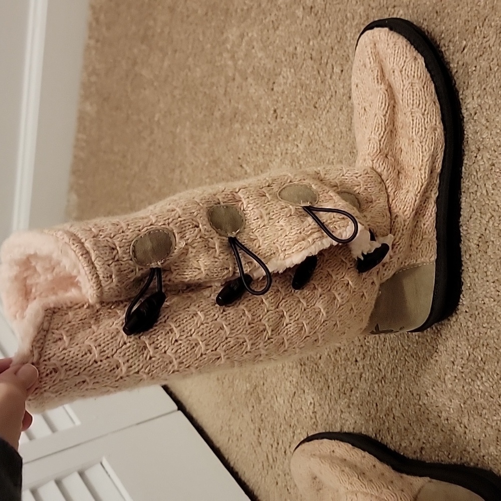Cozy faux fur boots